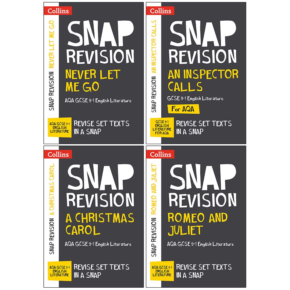 Buy Collins Snap Revision GCSE 91 English Literature AQA Text Guide 4