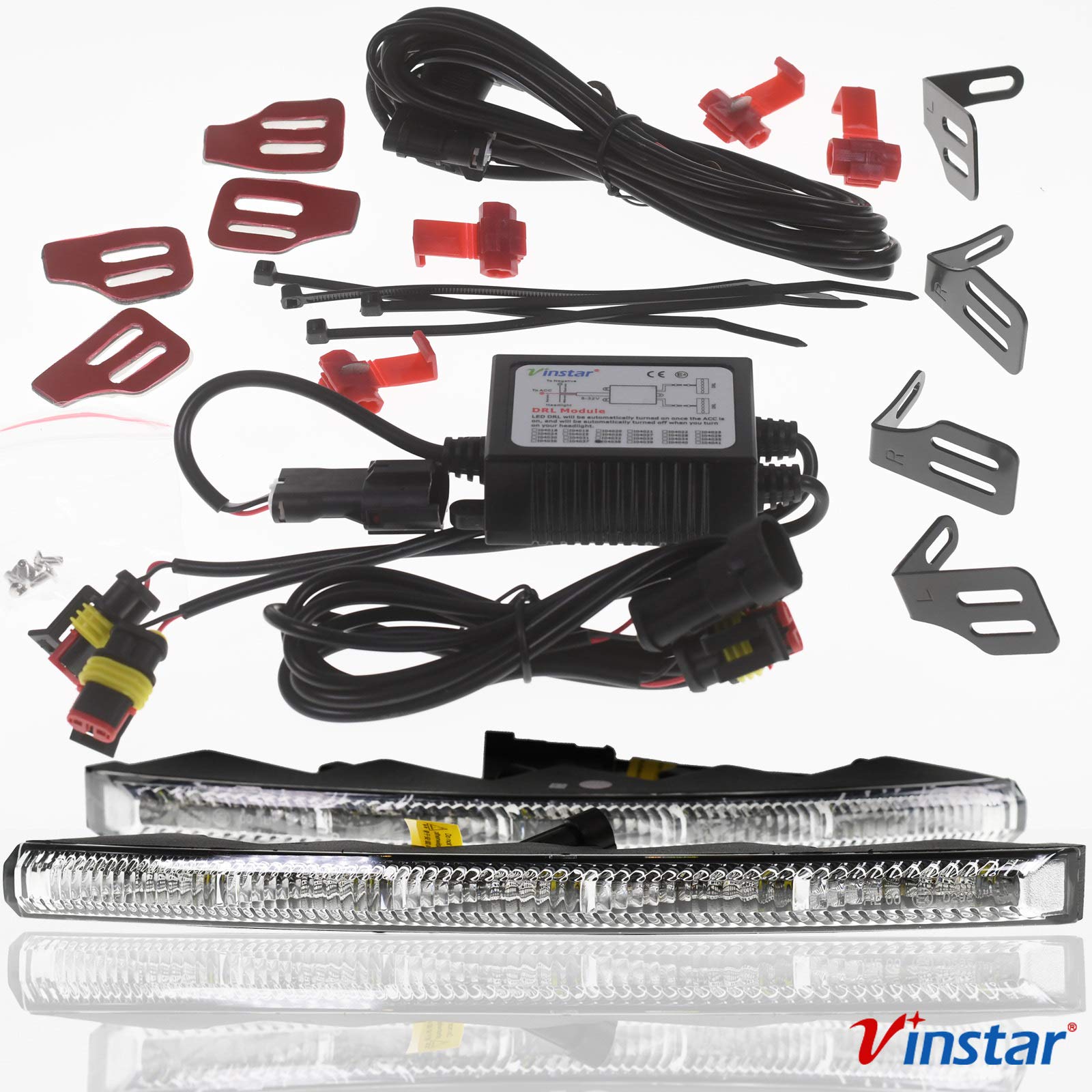 Luce di marcia diurna a LED, 12 V, R87, compatibile con W169 W164 W245 SL R230 CLK