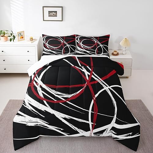 Miniatura 162 de Castle Fairy Juego de edredón de Halloween tamaño individual, juego de ropa de cama con estampado de animales de murciélagos negros para niños