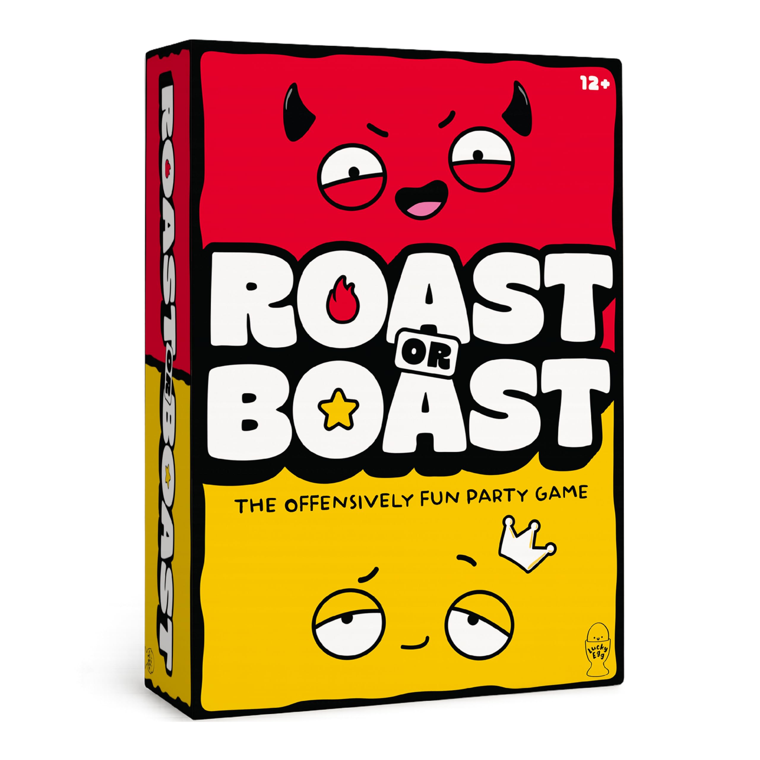 Roast or Boast - Offensively Fun Party Card Game for Adults & Teens - Great for Family Game Night, Girls Night, Camping & Travel - 2+ Players, Ages 12+ by the creators of Grab the Mic & Sorry What