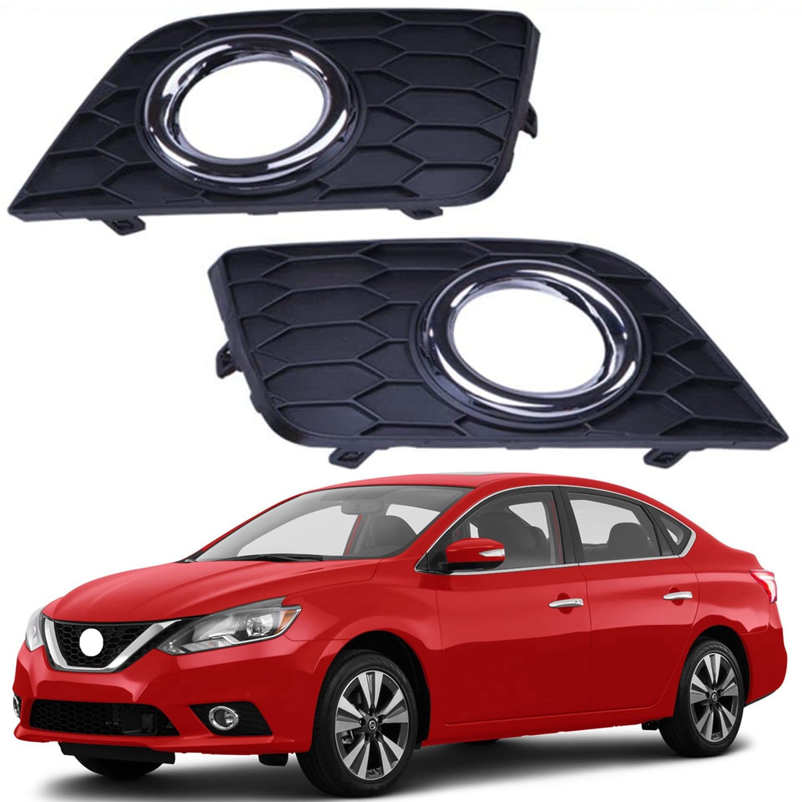 Amazon.com: Prefer Warehouse Pair of Front Fog Light Covers