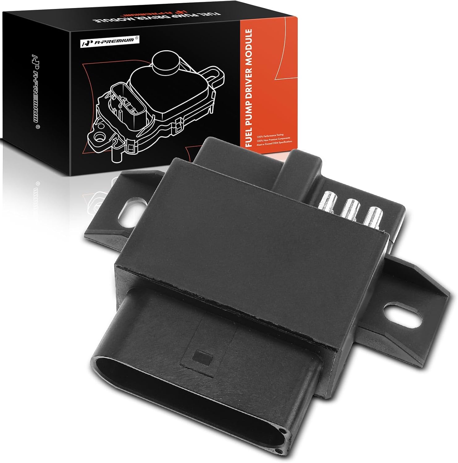 A-Premium Fuel Injection Control Module Compatible with Audi A4 Quattro 2007-2009, A6 2009-2011, 2.0L 3.2L, Replace# 4F0906093, 4F0906093B