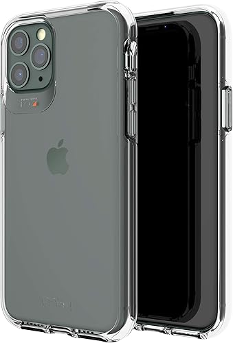 ZAGG Gear4 Crystal Palace - Carcasa para iPhone 11 Pro, protección avanzada contra impactos con tecnología D3O integrada, antiamarillento, cubierta