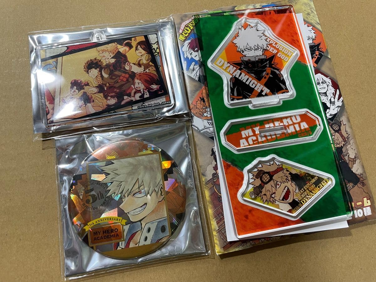 Amazon.co.jp: ヒロアカ 僕のヒーローアカデミア 爆豪勝己 5周年 ホロ 