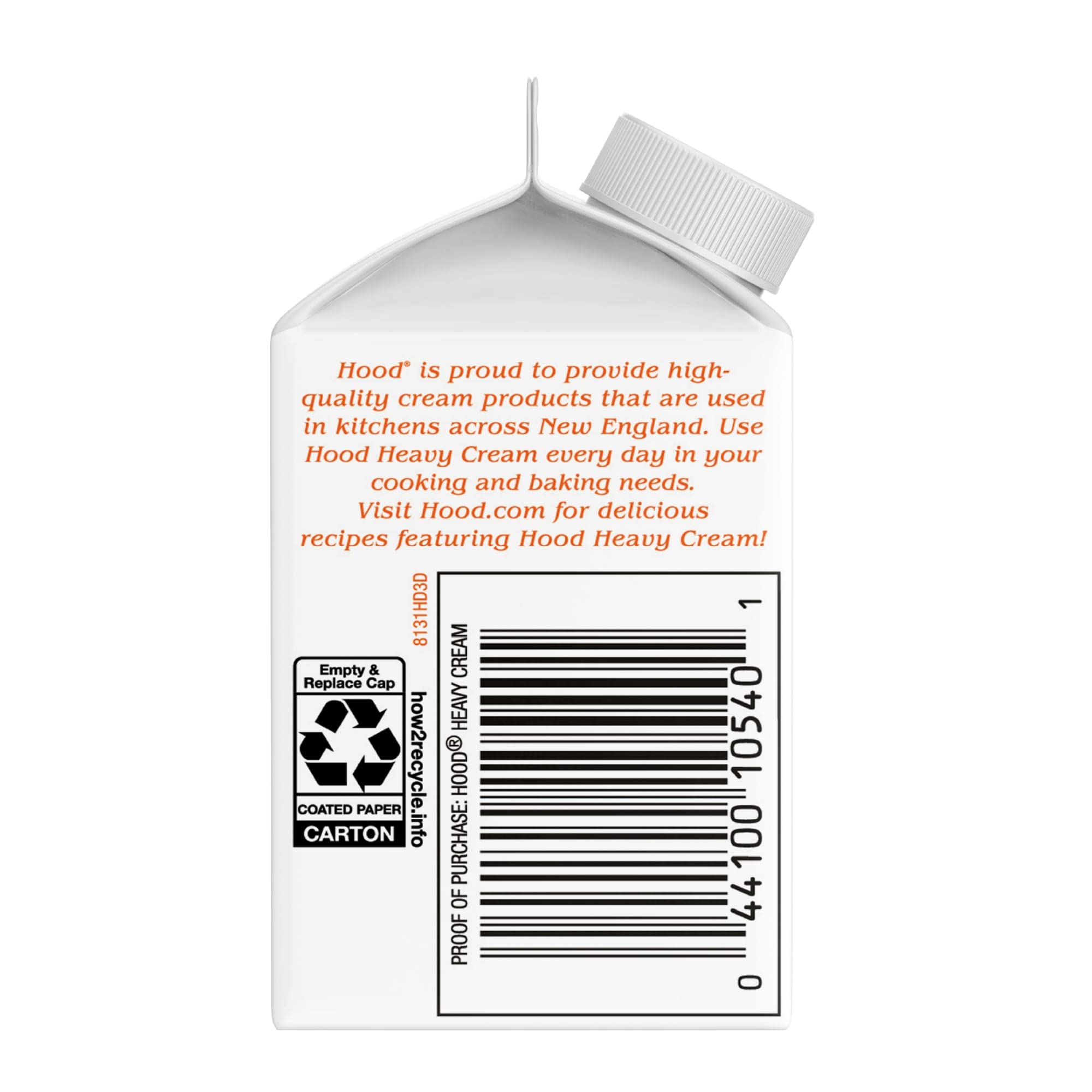 Hood Heavy Cream Ultra-Pasteurized 16 Fl Oz — view 5
