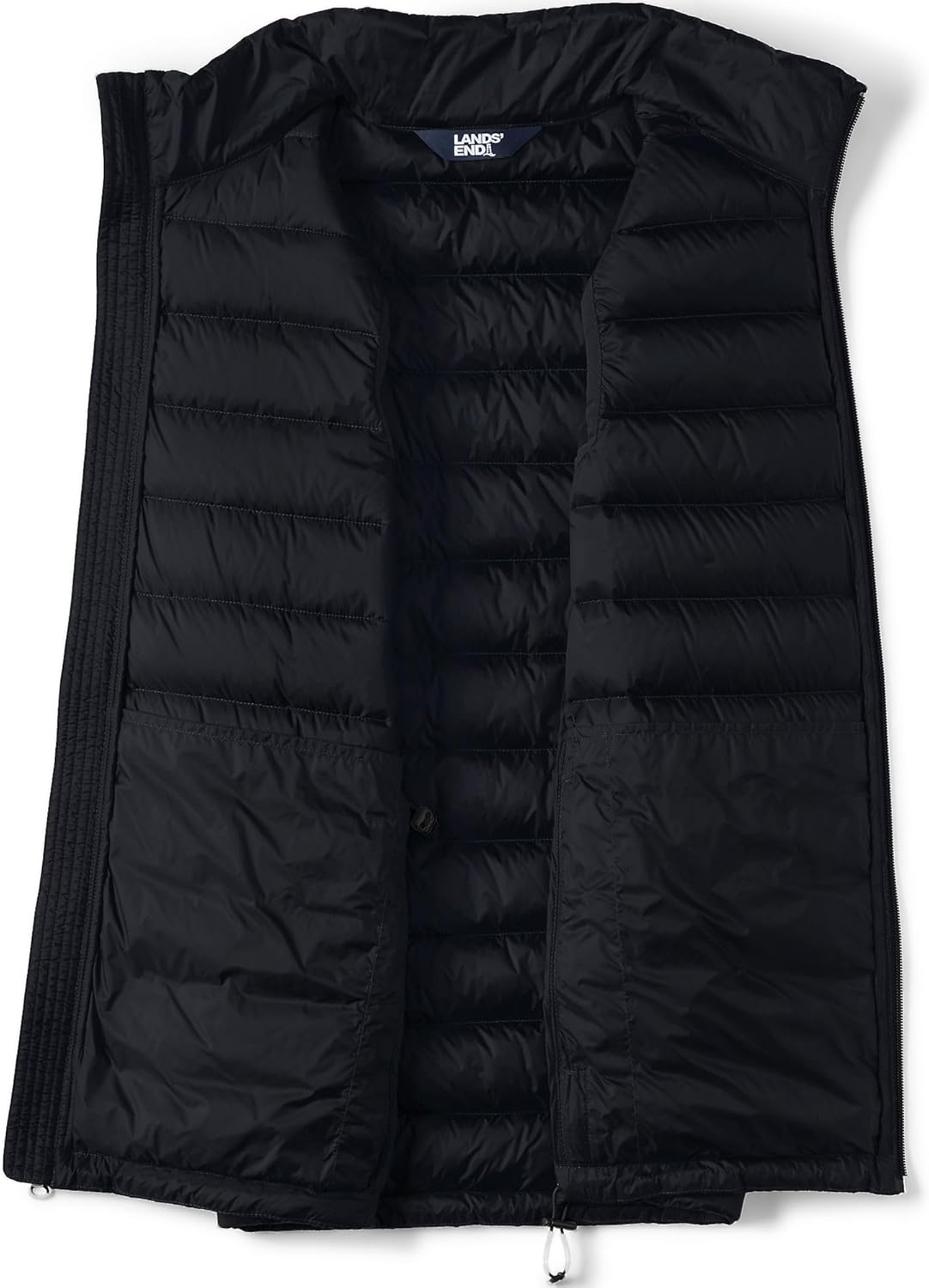 Lands' End Men's Wanderweight Ultralight Packable Down Vest - Image 4