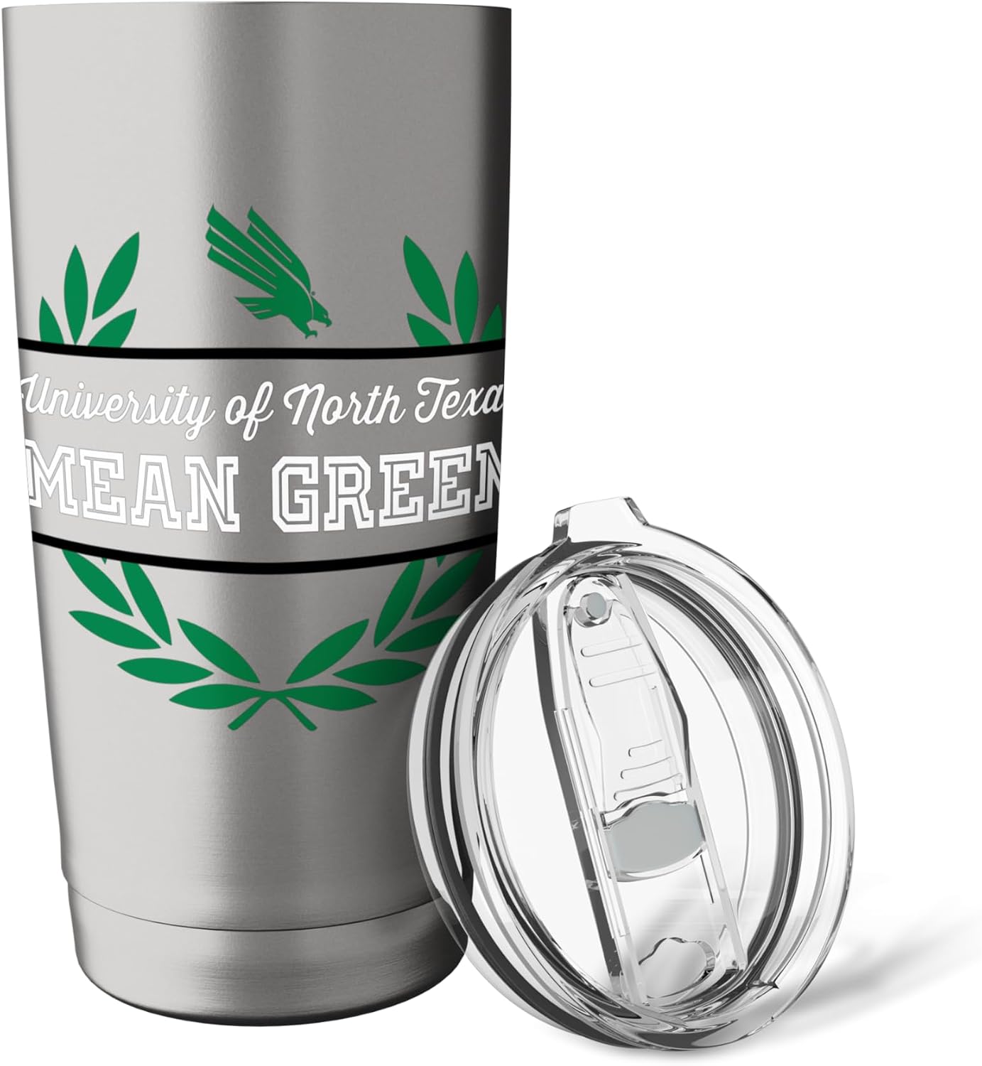 North Texas Mean Green | NCAA University of Merch | 1709EL09 Stainless Steel Insulated Tumbler