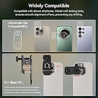 Vista 7 de APEXEL Lente de fotografía macro profesional para smartphone, lentes macro para iPhone, Samsung, Galaxy, Oneplus, teléfono Android