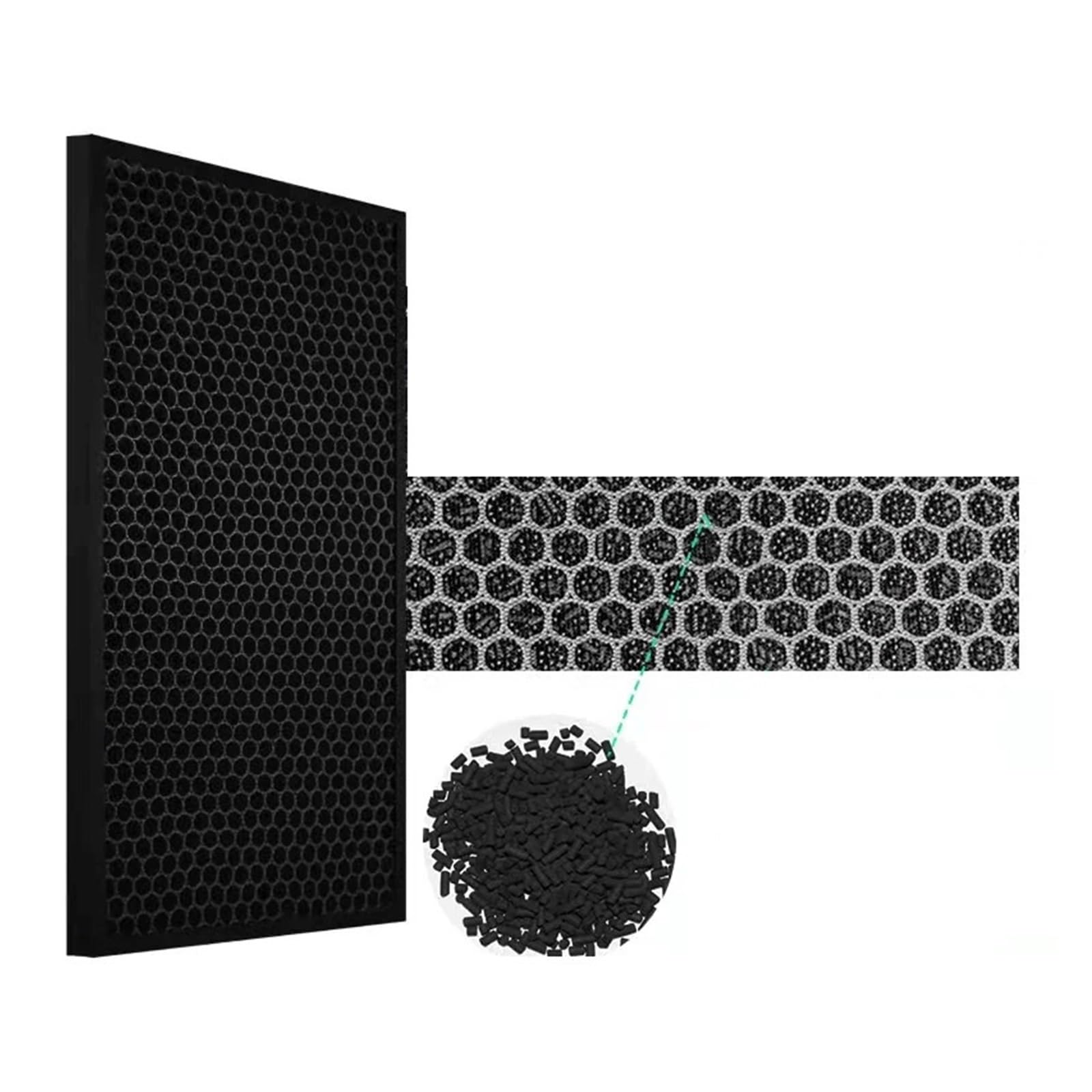 Filtro Di Ricambio E Filtro Deodorante Al Carbone, Compatibile Con Coway, Purificatore D'aria, Compatibile Con Storm, AP-1516D AP1516D(2pcs)