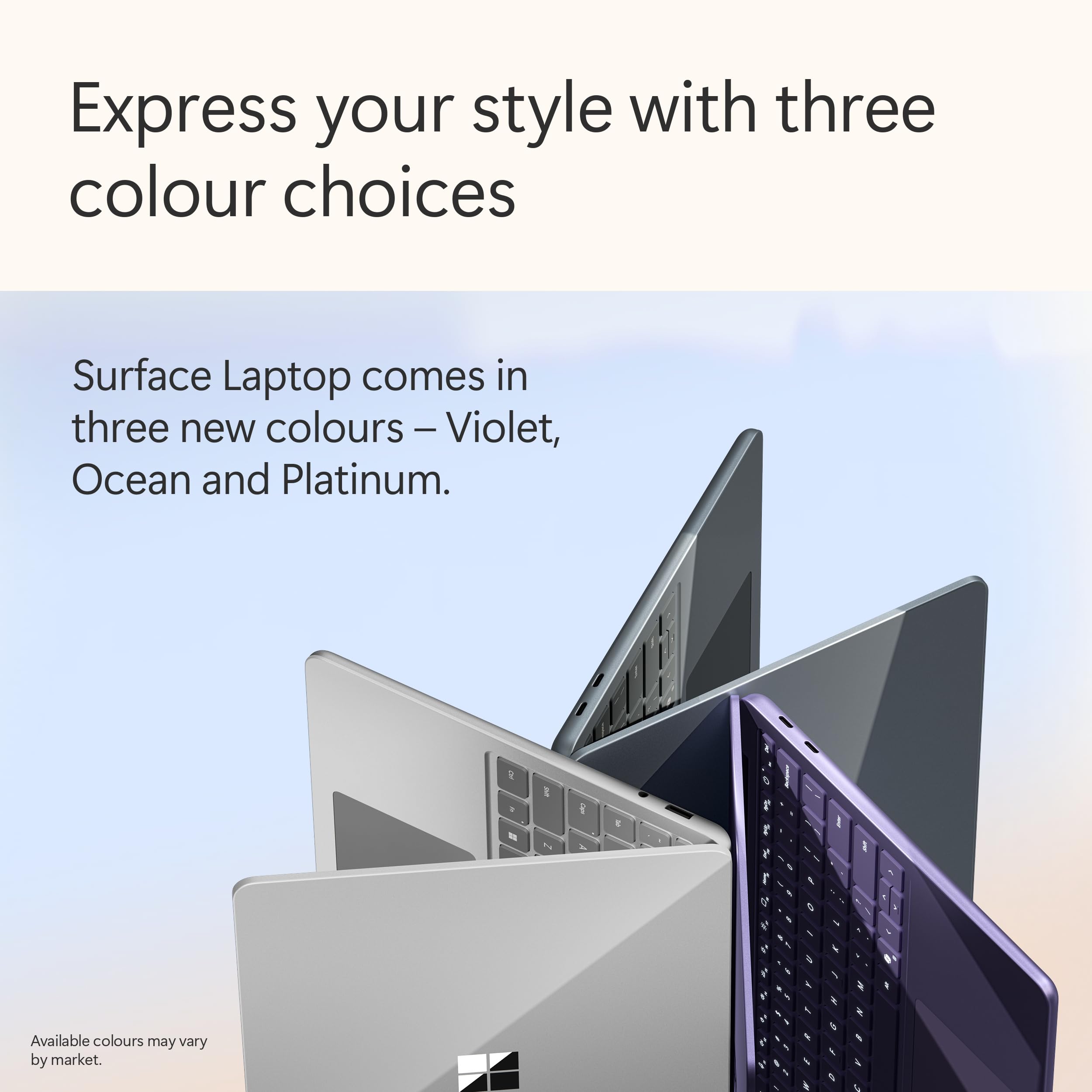 Microsoft Surface Laptop | Copilot+ PC | 13” LCD Touchscreen | Snapdragon® X Plus | 16GB Memory | 512GB SSD | Latest Model, 1st Edition | Platinum — view 5
