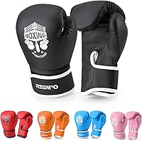 Redipo Kids Boxing Gloves 4-6oz Sponge Foam Sparring Gloves for Boys & Girls Ages 3-9 Muay Thai Kickboxing Training