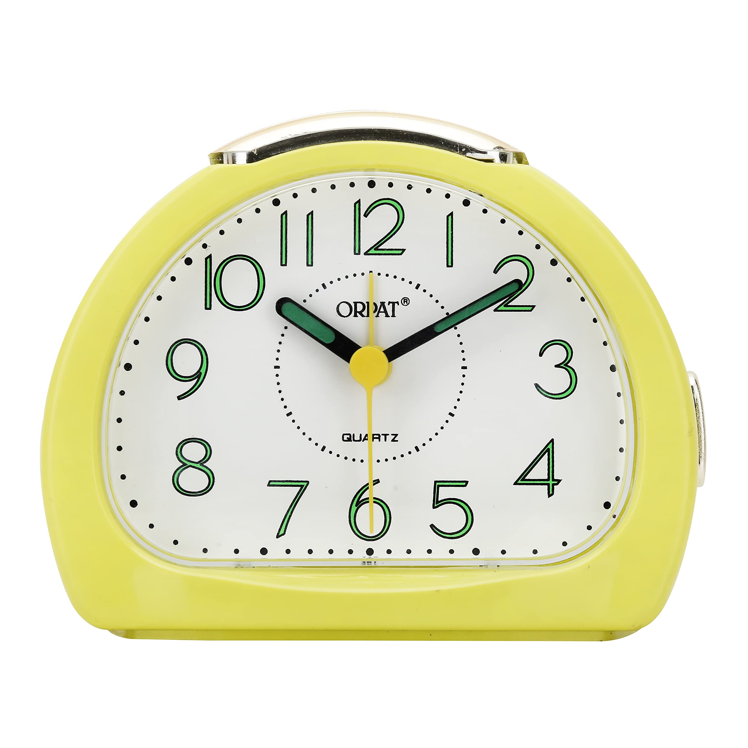 Orpat Alarm Clock Ajanta Alarm Clock for Students and Heavy Sleepers with Snooze and Light Function(Yellow) (B0D9QYXDFN) Amazon Price History, Amazon Price Tracker