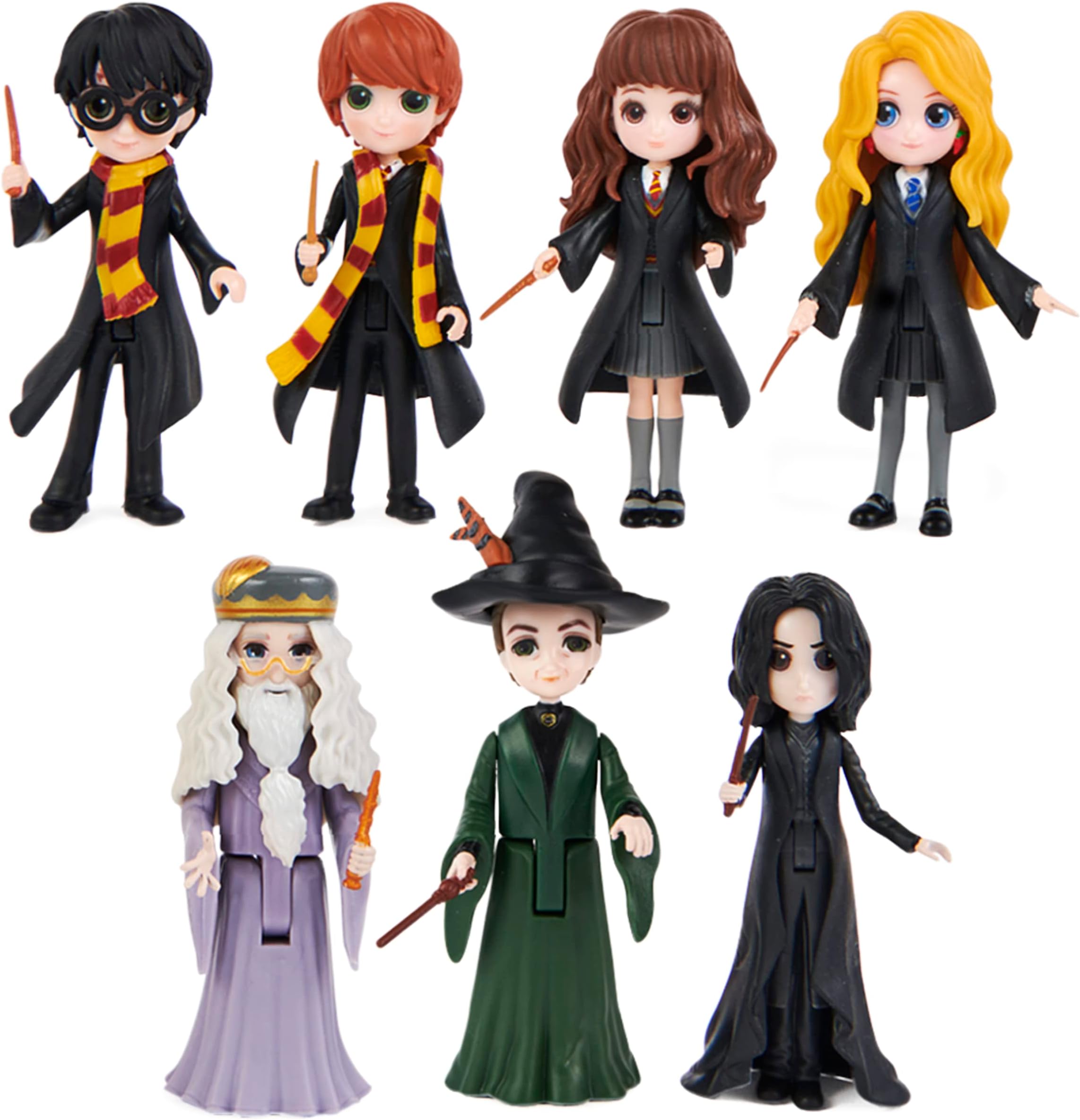 Wizarding World Harry Potter Deluxe Set with 7 Collectable Figures and Gift Box