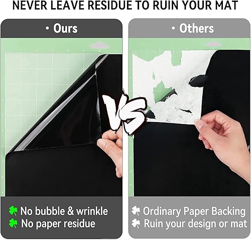 Miniatura 7 de Paquete de 14 láminas de vinilo permanentes, autoadhesivas para Cricut, hojas de vinilo permanentes para exteriores para calcomanías del hogar,