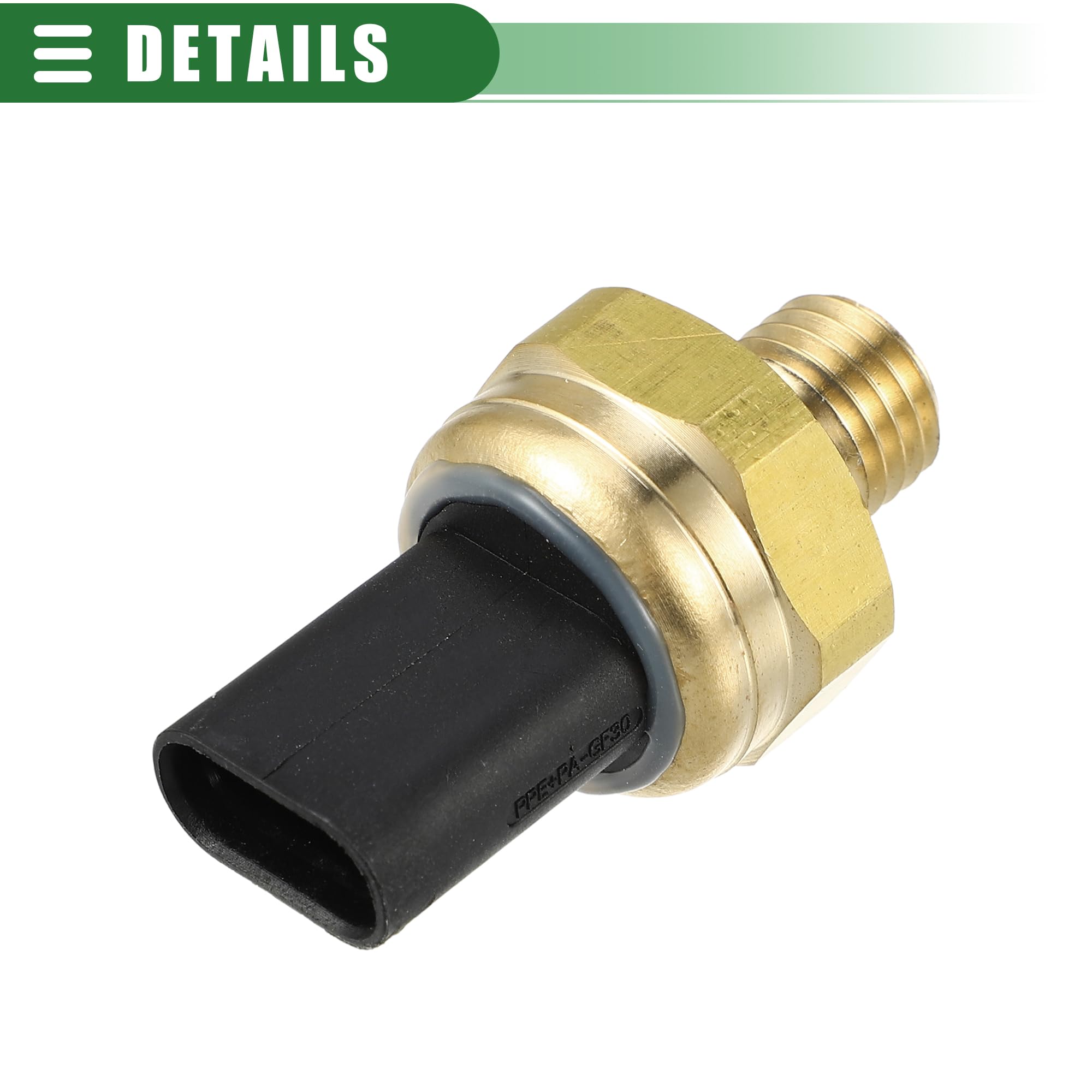 A ABSOPRO Motore Olio Pressione Sensore, per BMW, Metallo, No.7592532, Oro Tono