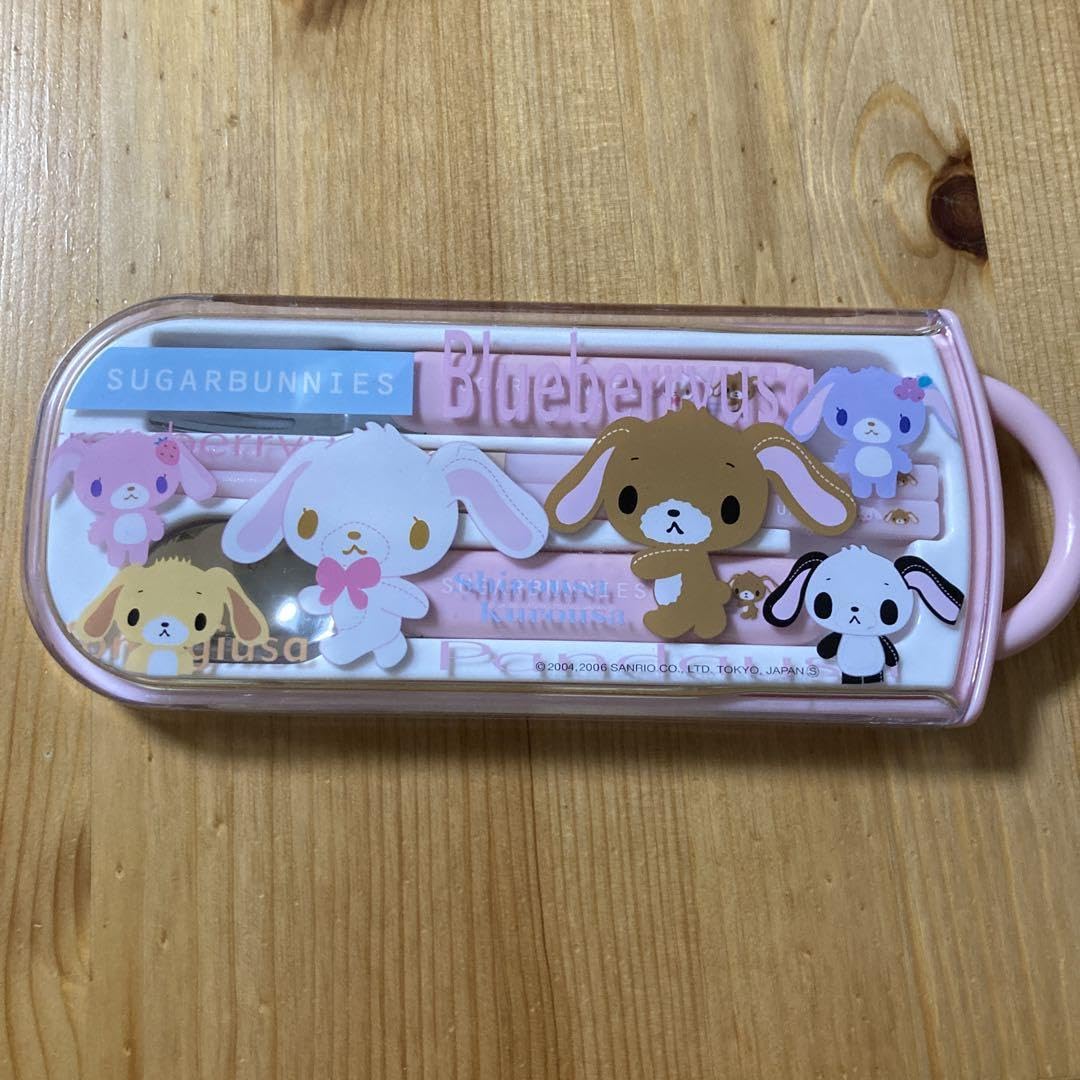 Amazon.co.jp: レア シュガーバニーズ スプーン フォーク 箸セット