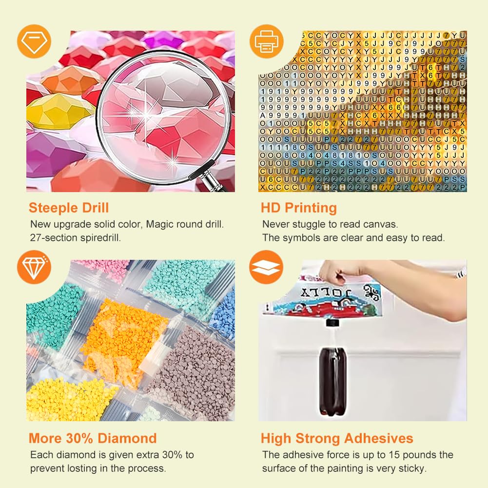 Diamond Art Kits for Adults - DIY Home Decor -5 Diamond Art Kits for Adults - DIY Home Decor -5