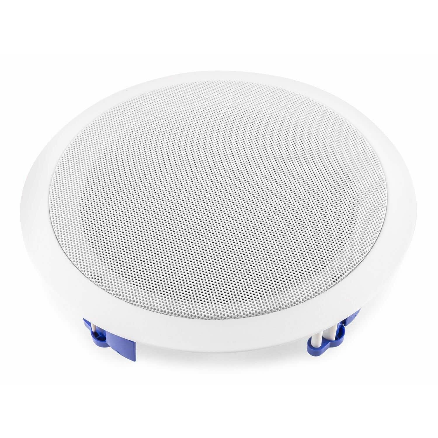 Power Dynamics CSAG8T - Enceinte de Plafond 100V - Aluminium, Puissance de 40 Watts, Woofer de 8 Pouces, Convient aux Espaces Humides, Idéal pour Les Restaurants, Bars, Salles de Bain…