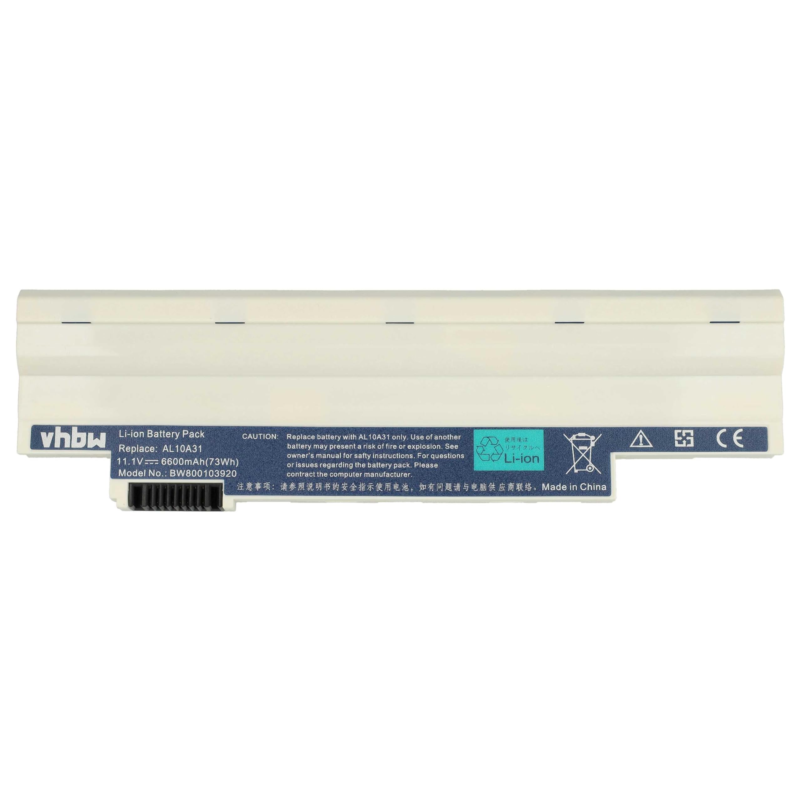 Batteria per Acer Aspire One D260-2365 D260-23797