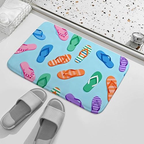 Lindas alfombras de baño decorativas para dormitorio, cocina, alfombra de baño de espuma viscoelástica suave antideslizante para suelo de inodoro,