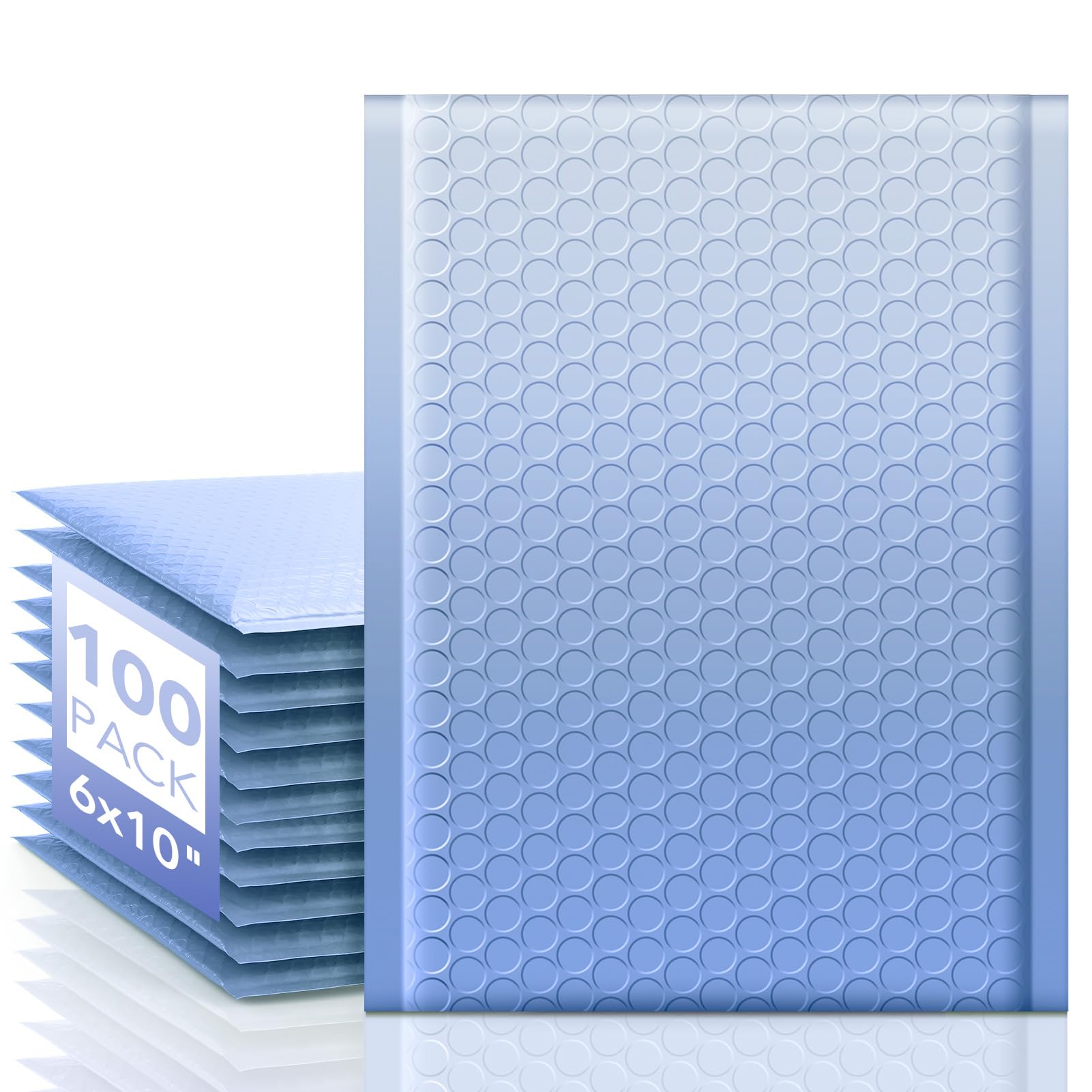 100 Enveloppes Rembourrées à Bulles – Format 13 X 18 Cm – Vert – Indéchirables Et Imperméables – Pour Envois De Bijoux, Cartes, Petits Objets