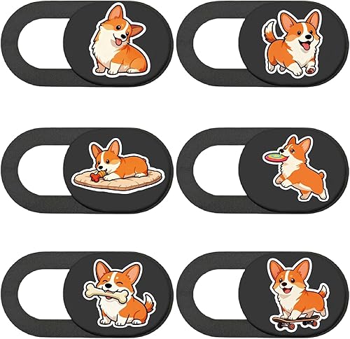 Miniatura 21 de 6 unidades de 6 estilos de nave espacial alienígena linda cubierta para cámara de laptop, accesorios de protección de privacidad, bloqueador de