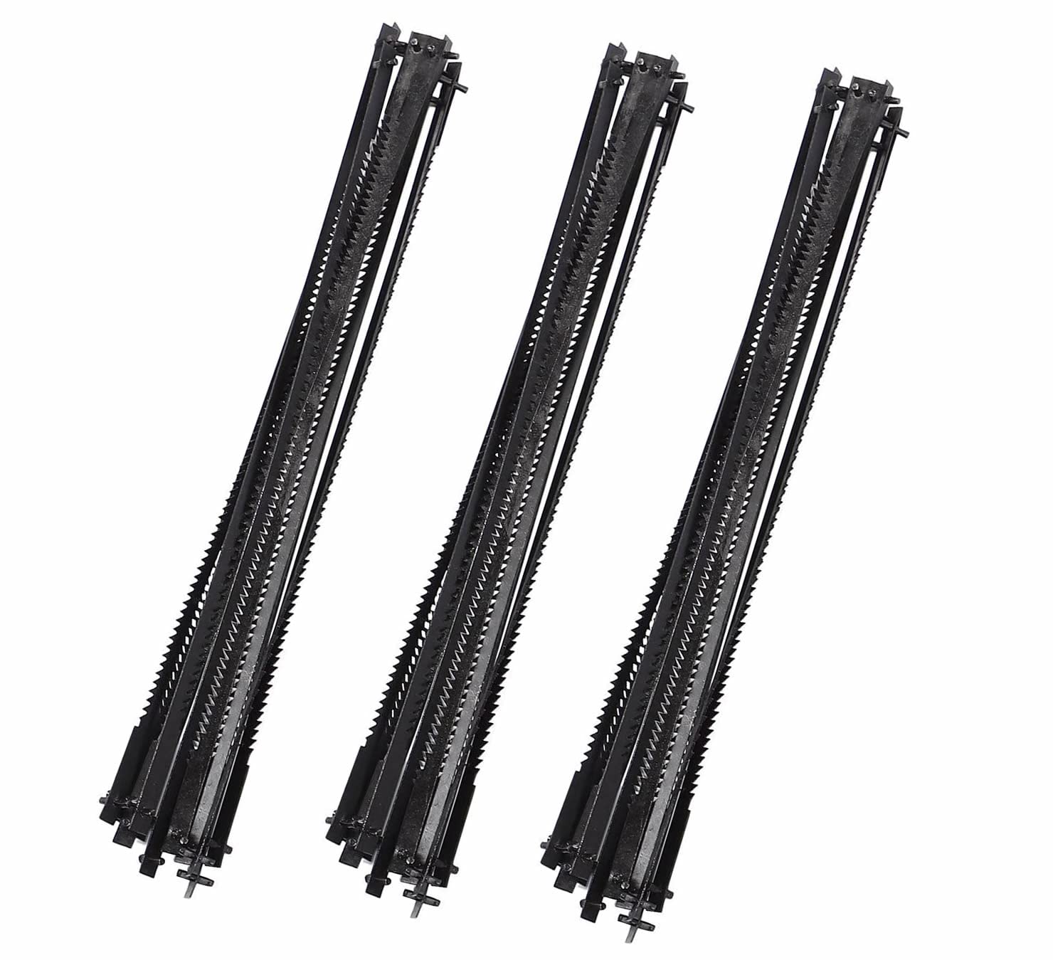 FOXBC 5 Inch Scroll Saw Blade Pin End, (10/15/18 TPI - 36 Pack)