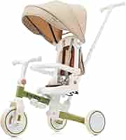 Amazon.co.jp: BTM 子供用三輪車 7in1 折りたたみ 手押し 7way 1