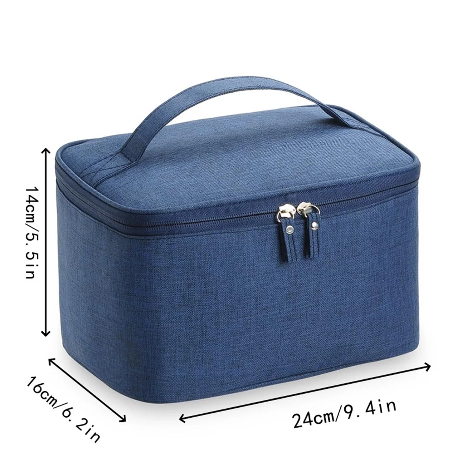 Podróżna kosmetyczka podróżna na zewnątrz wodoodporna duża pojemność przechowywanie przenośna męska i damska kosmetyczka torba do kąpieli, NIEBIESKI, Jeden rozmiar
