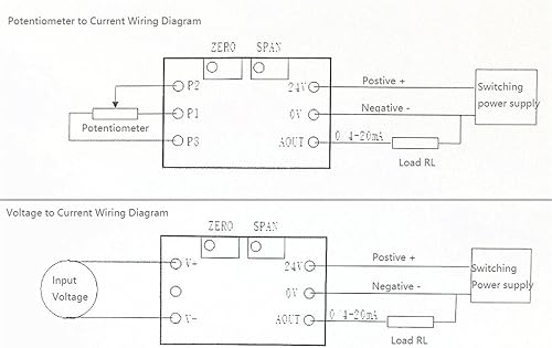 Miniatura 4 de NOYITO Voltaje al módulo de corriente 0-10V a 4-20mA