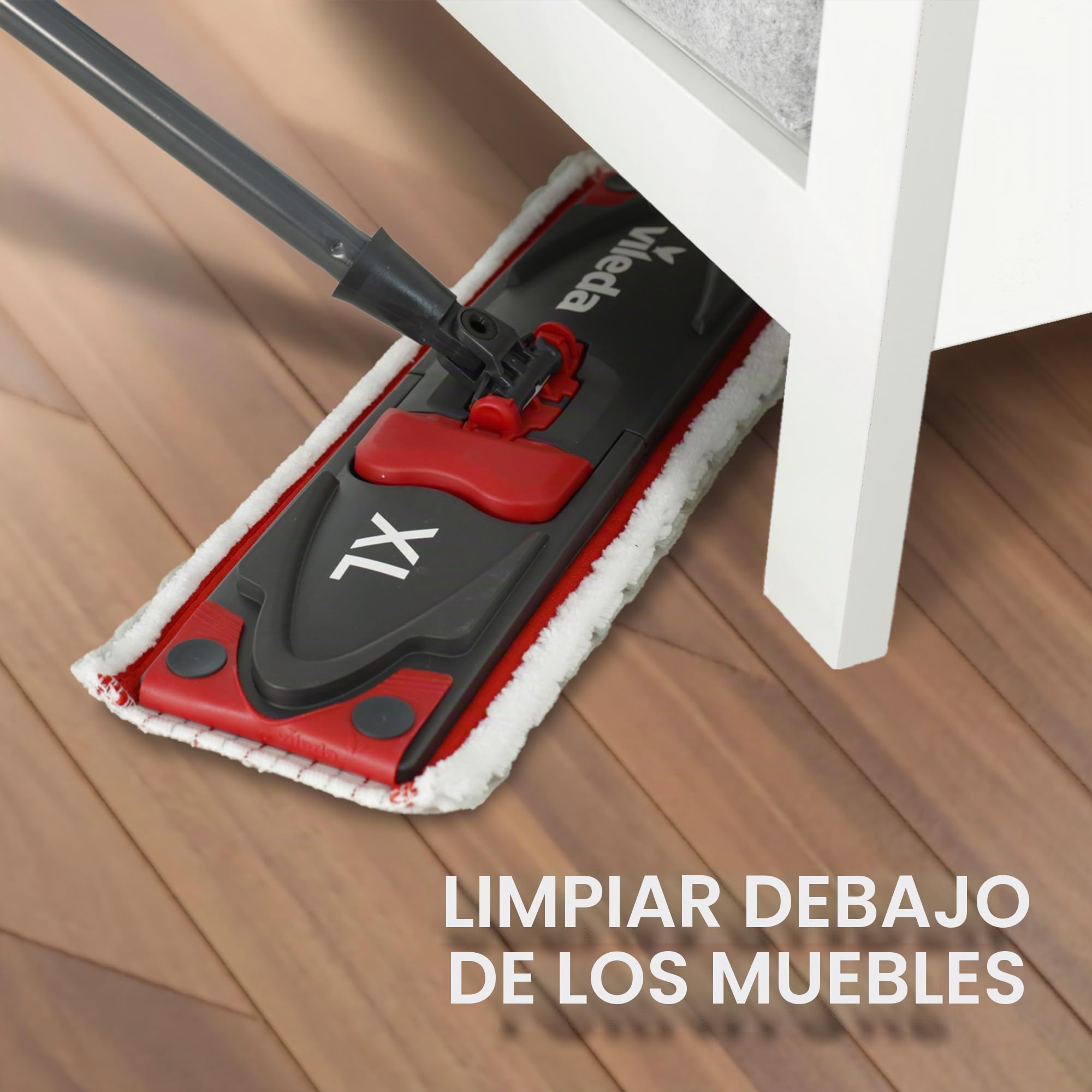 Vileda - Mopa para Suelo, 42 cm, Multicolor