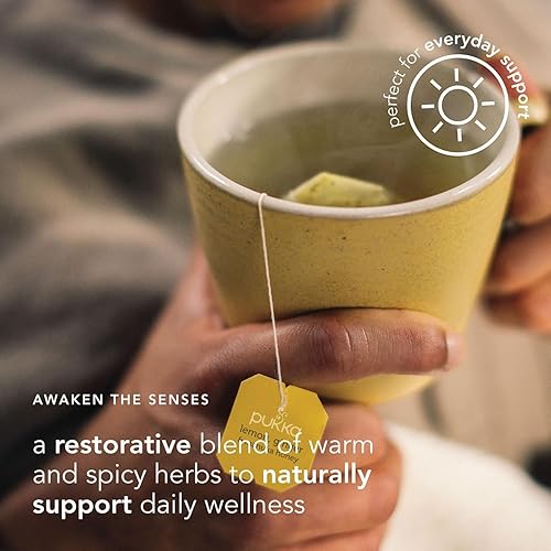 Miniatura 2 de Pukka Herbs - Té de miel de manuka de limón y jengibre (paquete de 2)  20 sobres  Paquete de 2 unidades