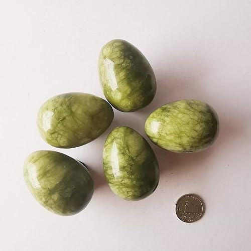 Miniatura 6 de Angelgogo - Chakra de meditación con forma de huevo de obsidiana negra y decoración del hogar, juego de piedras preciosas y cristales de equilibrio,