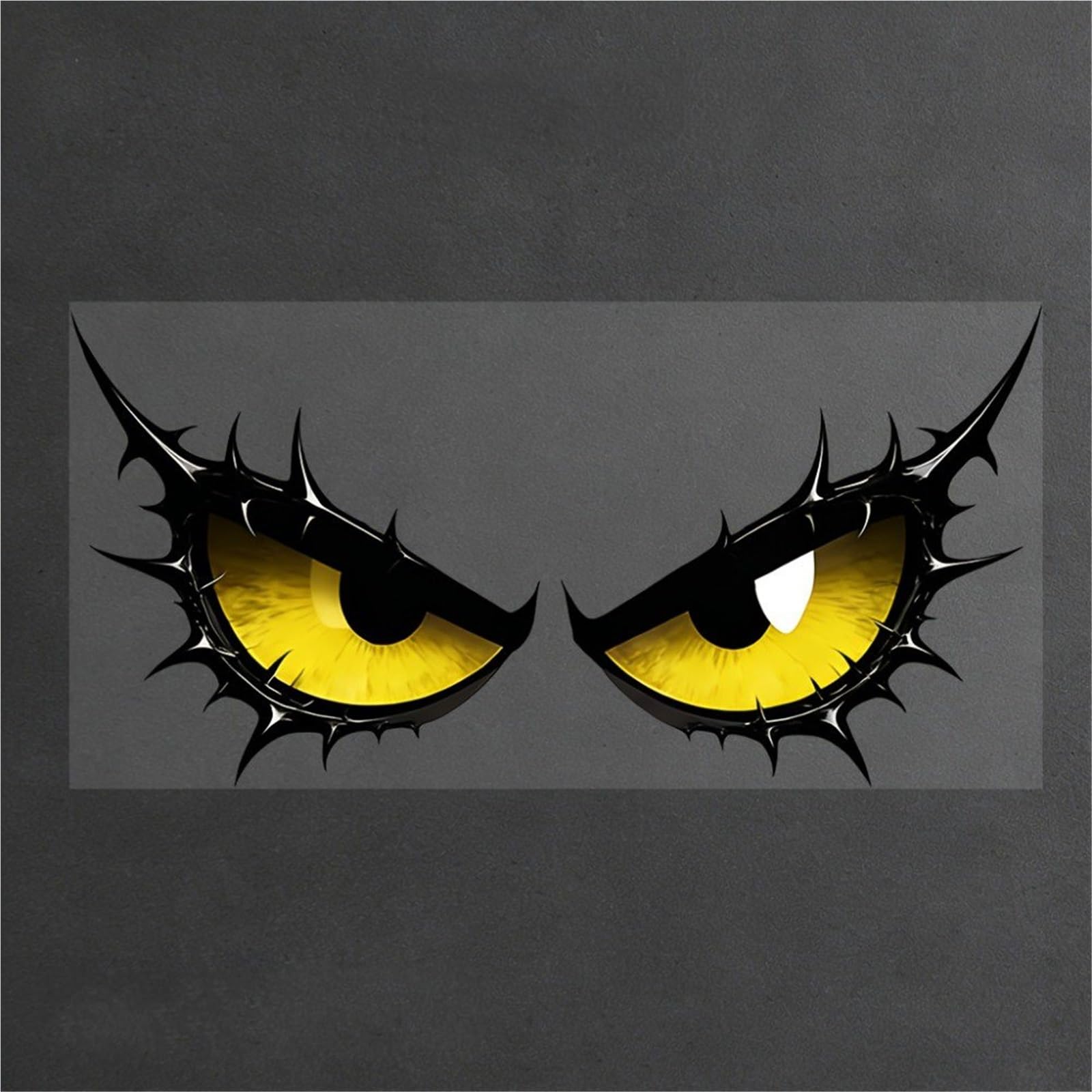 HAfgDJ 1Pc Eye Motorcycle Sticker, Decal for Fuel Tank, Helmet, Fairing Car Rear Windshields Motorcycle