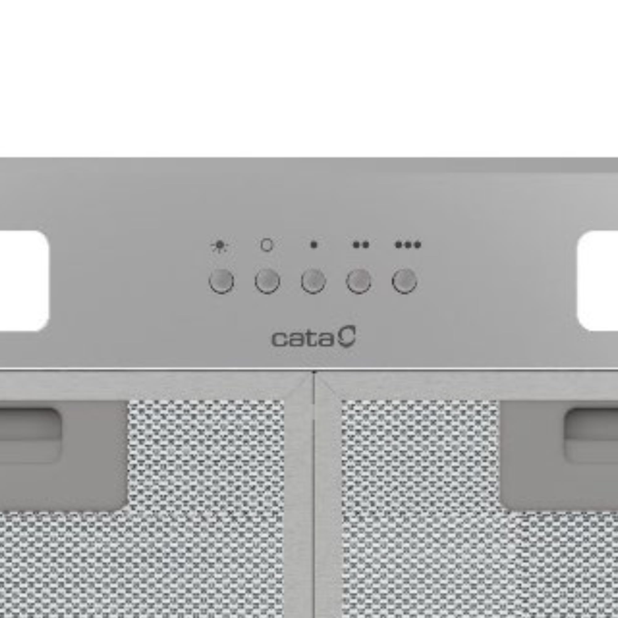 Cata Okap filtracyjny GT-Plus 45 z 3 poziomami wyciągania mechaniczna kontrola szerokość 49,20 cm moc 206 W kolor stali nierdzewnej