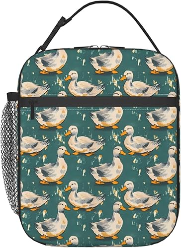 Miniatura 29 de Lonchera de mariposa para mujeres, niños y niñas, lonchera aislada, lonchera para adultos, bolsas de almuerzo reutilizables para el trabajo,