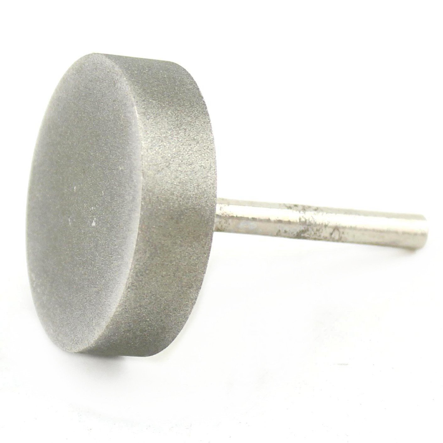 ILOVETOOL 80 Grit Diamond Coated 50mm Cylinder Cylindrical Mounted Point Grinding Wheel