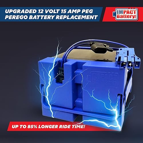 Miniatura 2 de Batería de repuesto de 12V para Peg Perego, juguetes de montar de John Deere