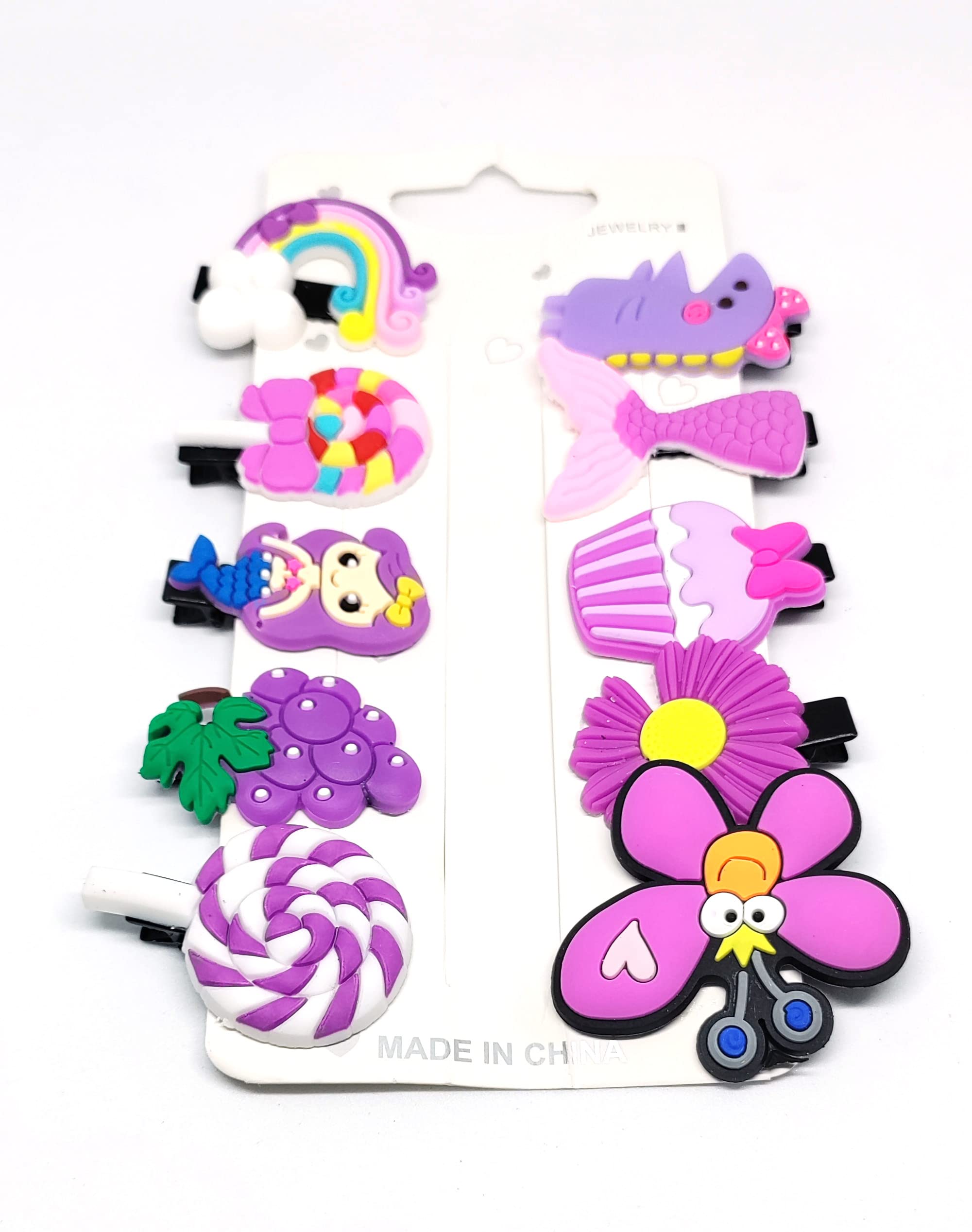 TRENDSETTER Kids cartoon/ Bow Design / Princess Design /Unicorn Design Styling Hair clips/Side hair pin/baby Alligator Clips For Your Little Princess / Baby Girl ( Pack of 10) (Purple) (B0B5XBC1TD) Amazon Price History, Amazon Price Tracker