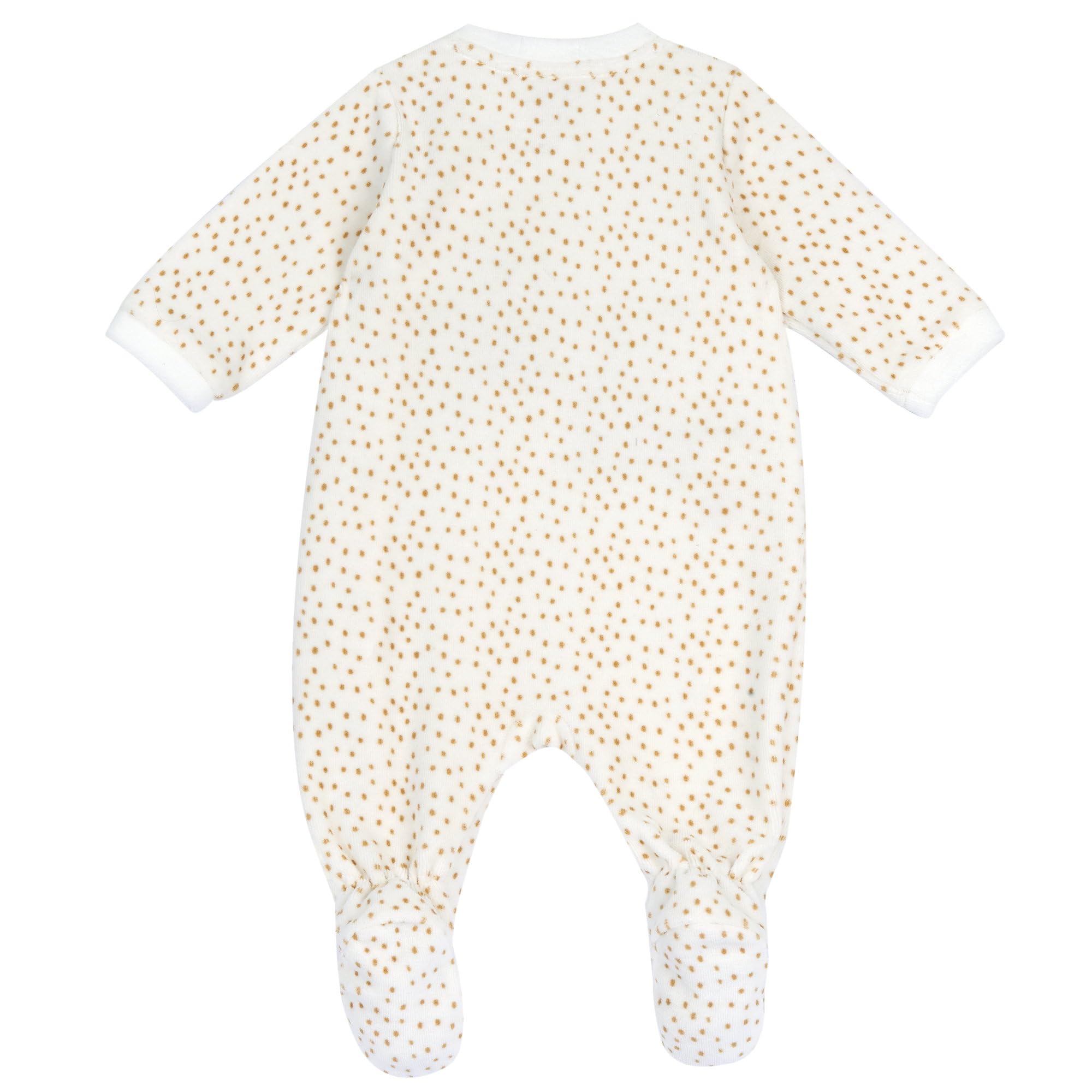 Chicco, Grenouillère Bébé Fille en Chenille Chaude et Douce, avec Ouverture Frontale Pratique, Idéale pour l'Hiver, Vêtements Bébé 0-24 Mois, Designed in Italy