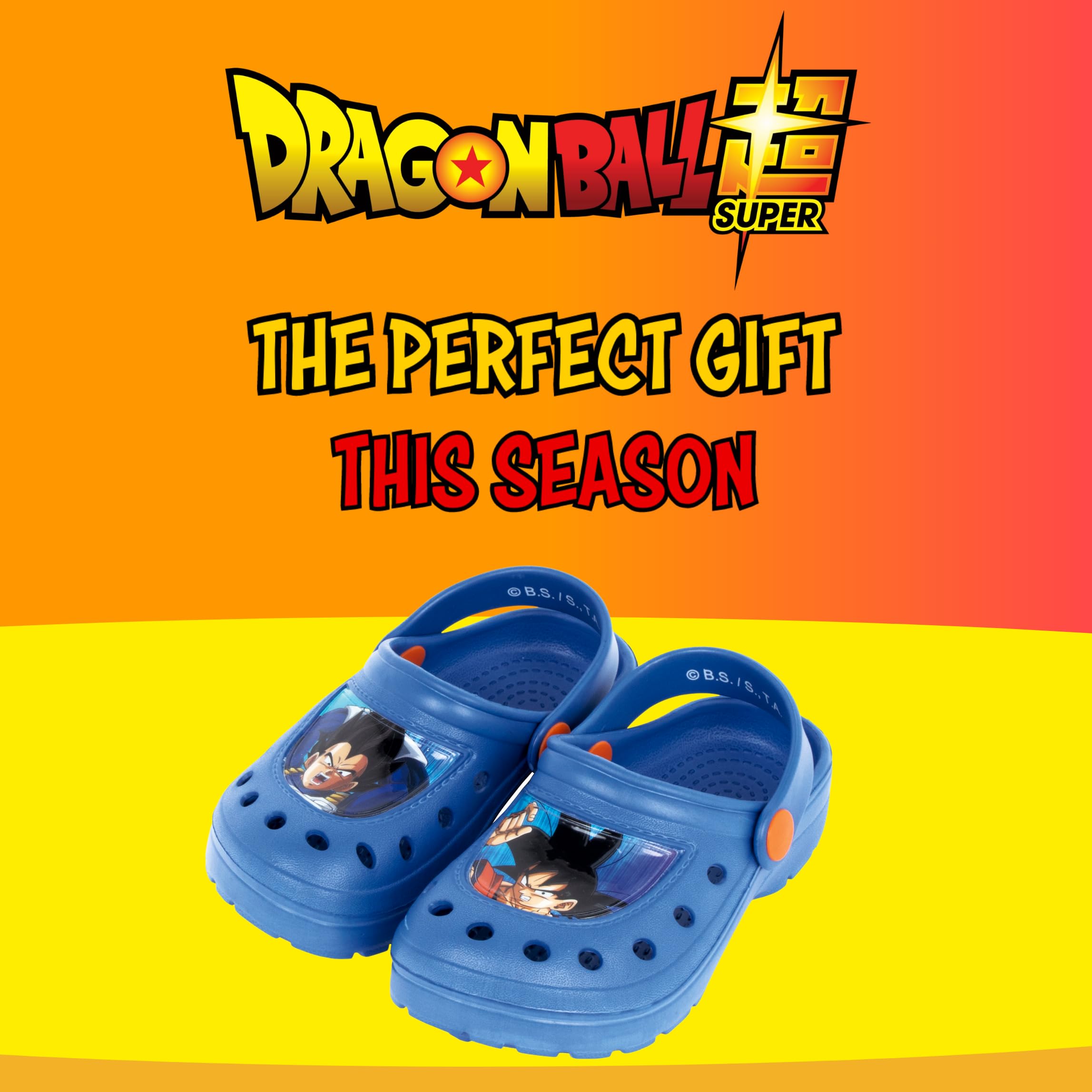 Dragon Ball Z Zuecos para Niños Goku Sandalias Clasicas Tallas EU 22-33