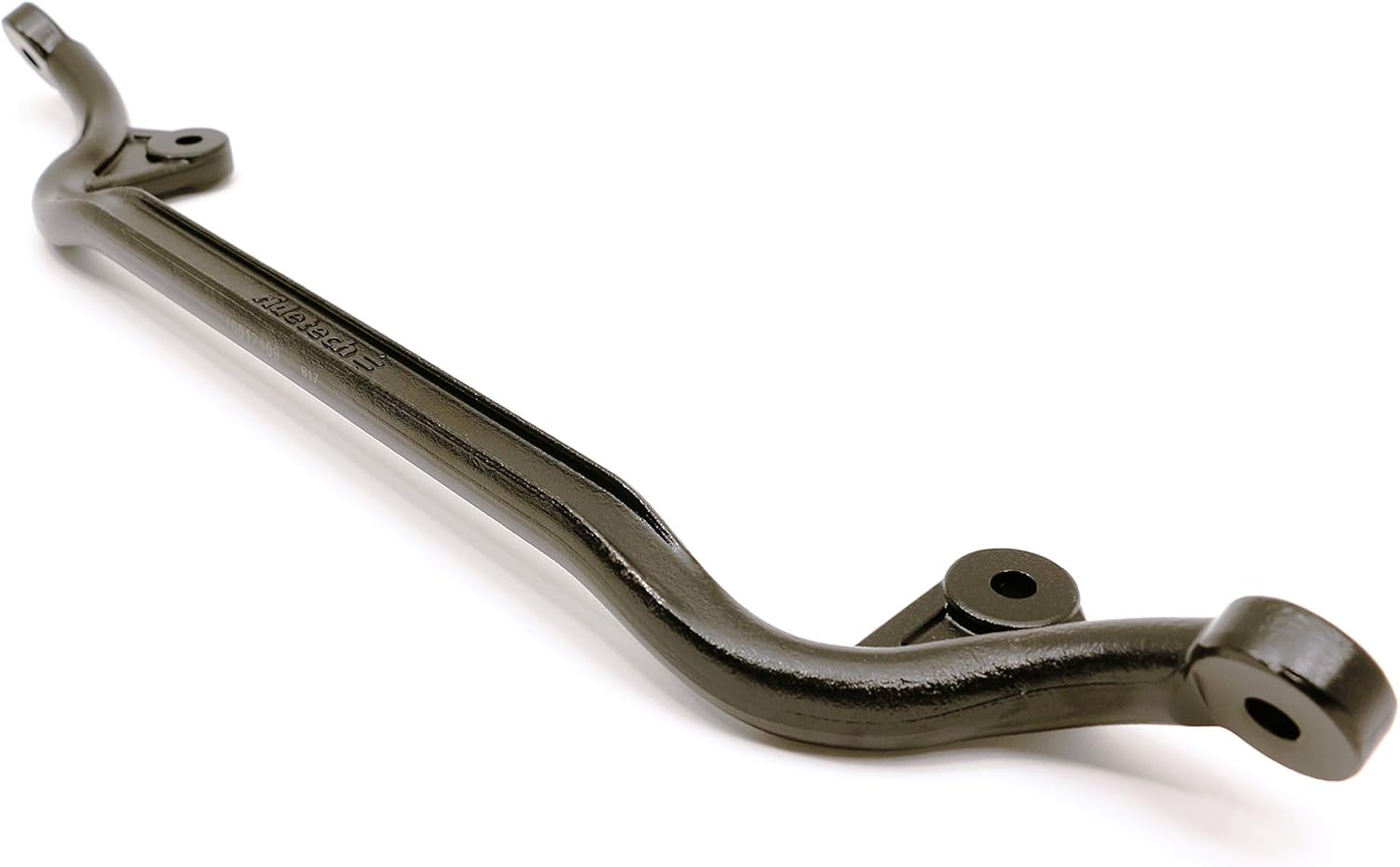 Close-up of the Ridetech TruTurn forged drag link component.