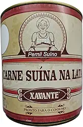 Carne na Lata Suina 900g - Carne Suina Pernil na Gordura, banha - Xavante - Roça tradição antiga