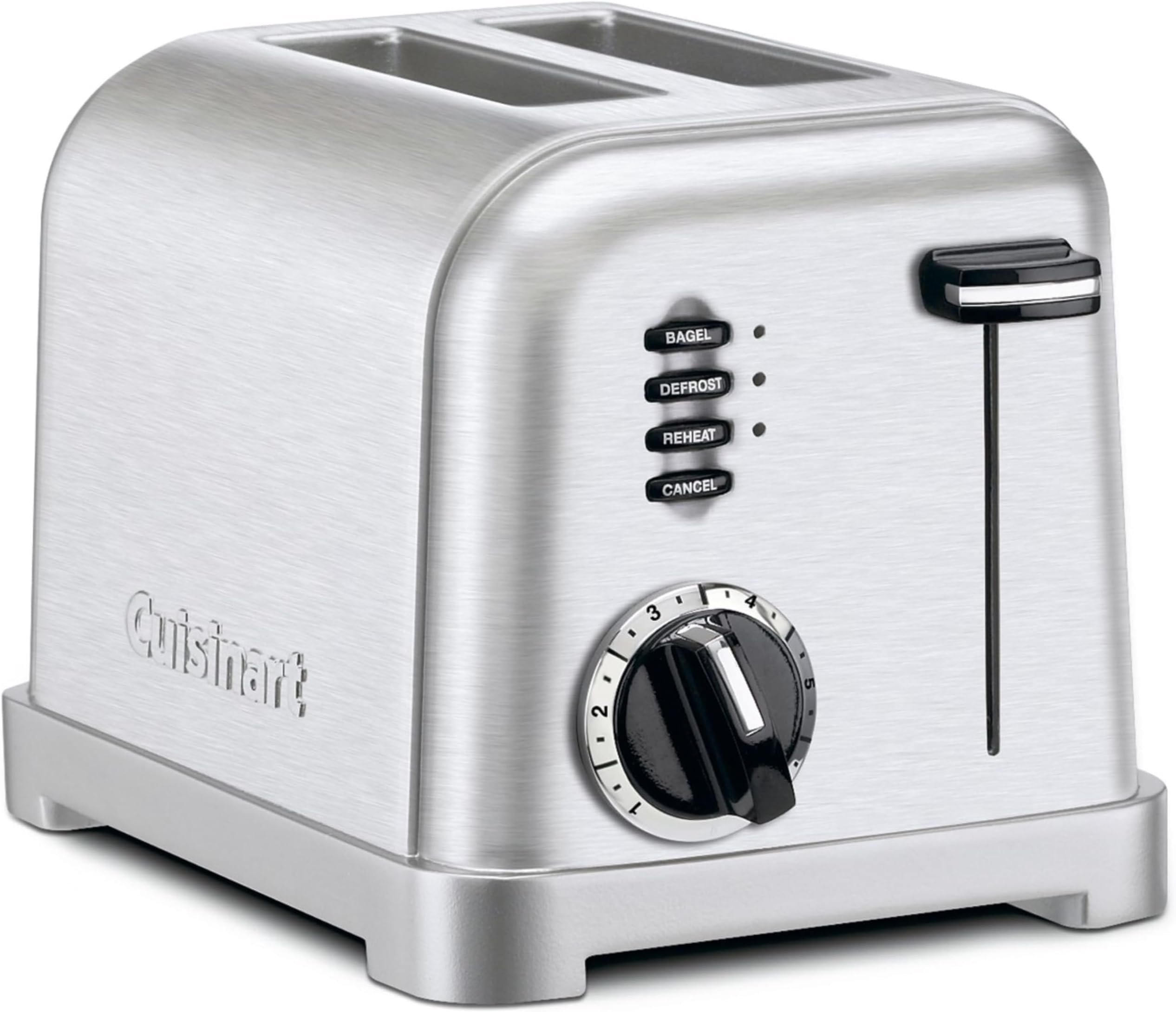 CPT-160 Metal Classic 2-Slice Toaster, Brushed Stainless
