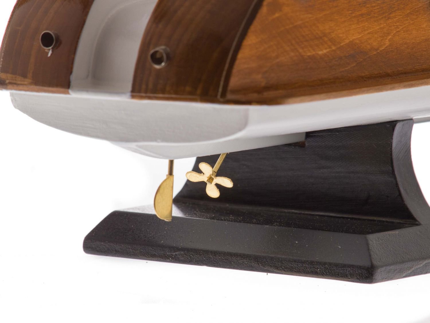 aubaho Modello Modello di Nave Sport Boat Italia Ship Model Yacht Barca 50cm nessun Kit