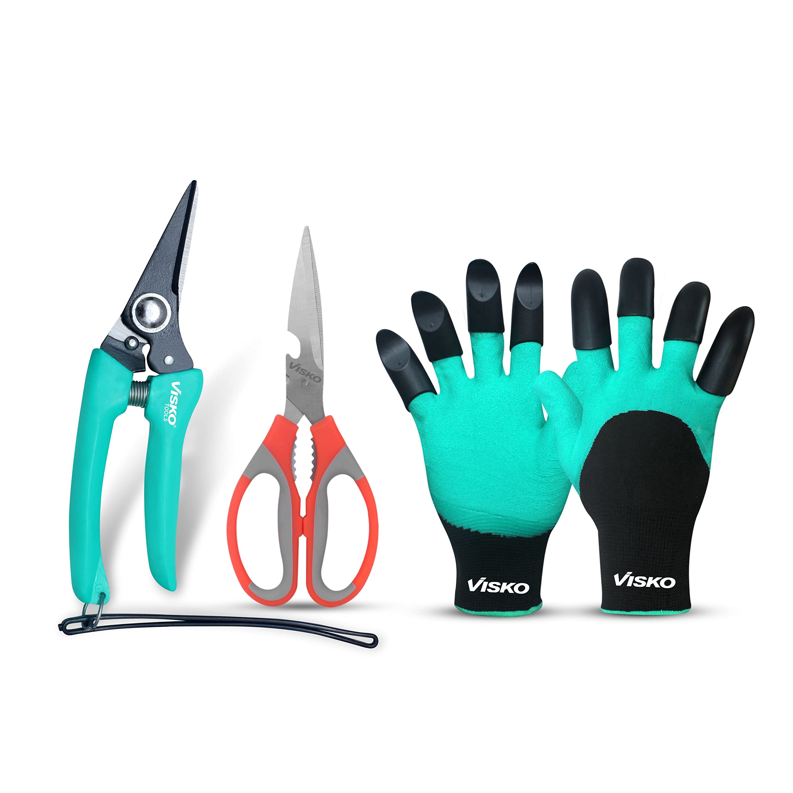 VISKO Garden Tools Set, 662 Gardening Hand Tool Kit 3 Pieces for Home Gardening (B0B9112V8Z) Amazon Price History, Amazon Price Tracker