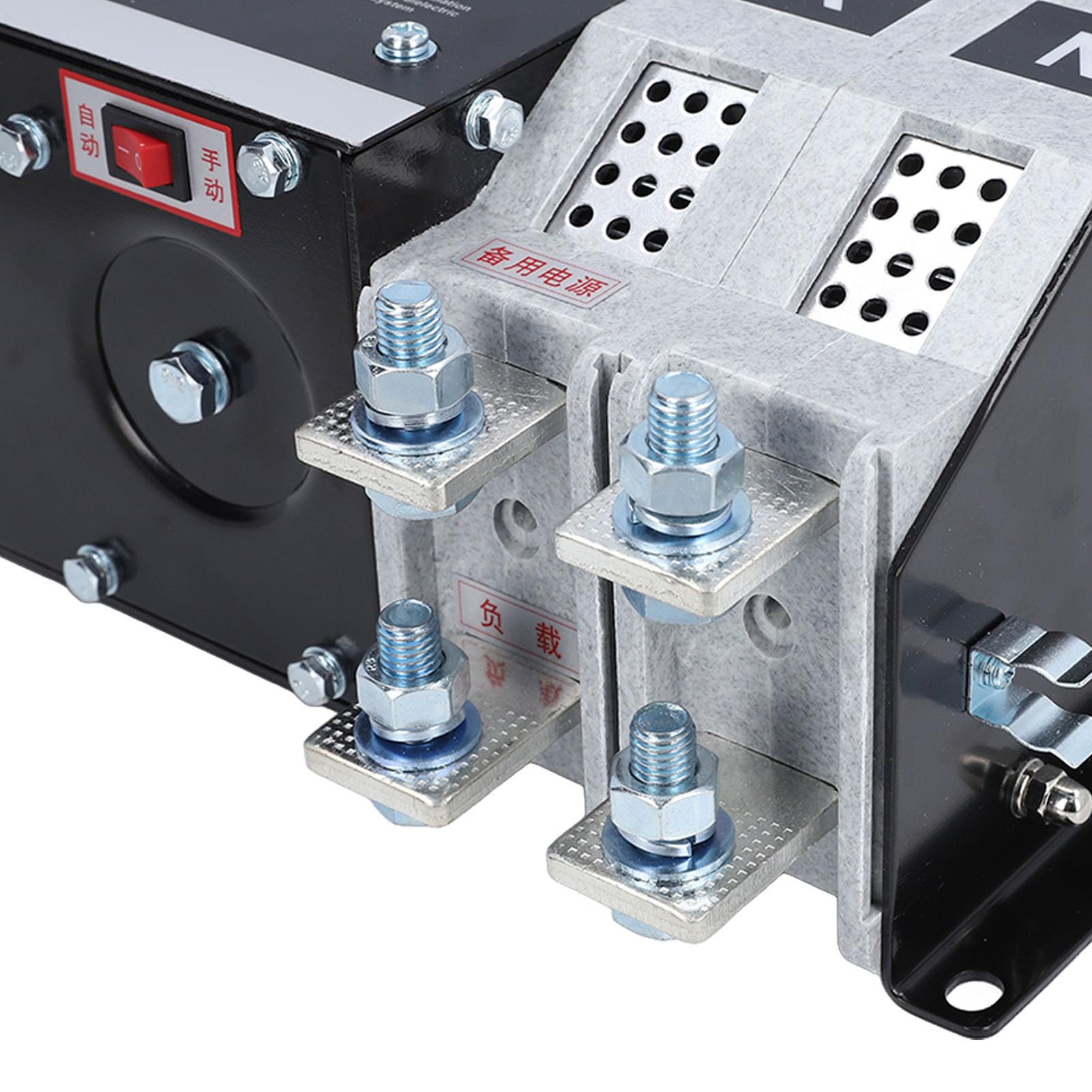 Automatischer Transferschalter, AC400V 630A 2P Dual Power Transfer Switch Handbuch Schnelles Umschalten Generator-Umschalter Dual-Power-Standby-Generator für Fabriken,
