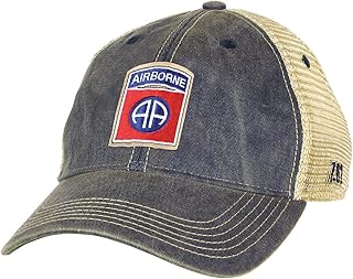 7.62 Design U.S. Army Vintage Trucker Hat (7.62 Design U.S. Army 82nd Airborne Vintage Trucker Hat Navy)