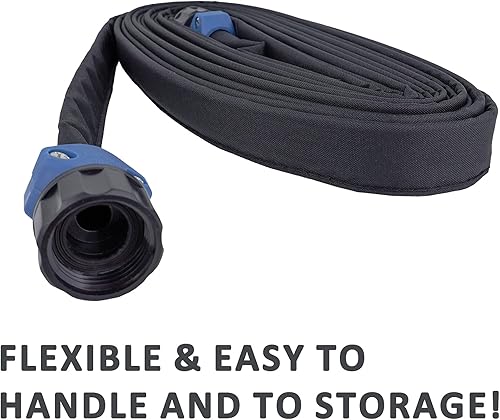 Miniatura 2 de Manguera de remojo resistente de 25 pies, manguera de agua que gotea ahorra un 70% de goteo constante de agua en toda la manguera, manguera de