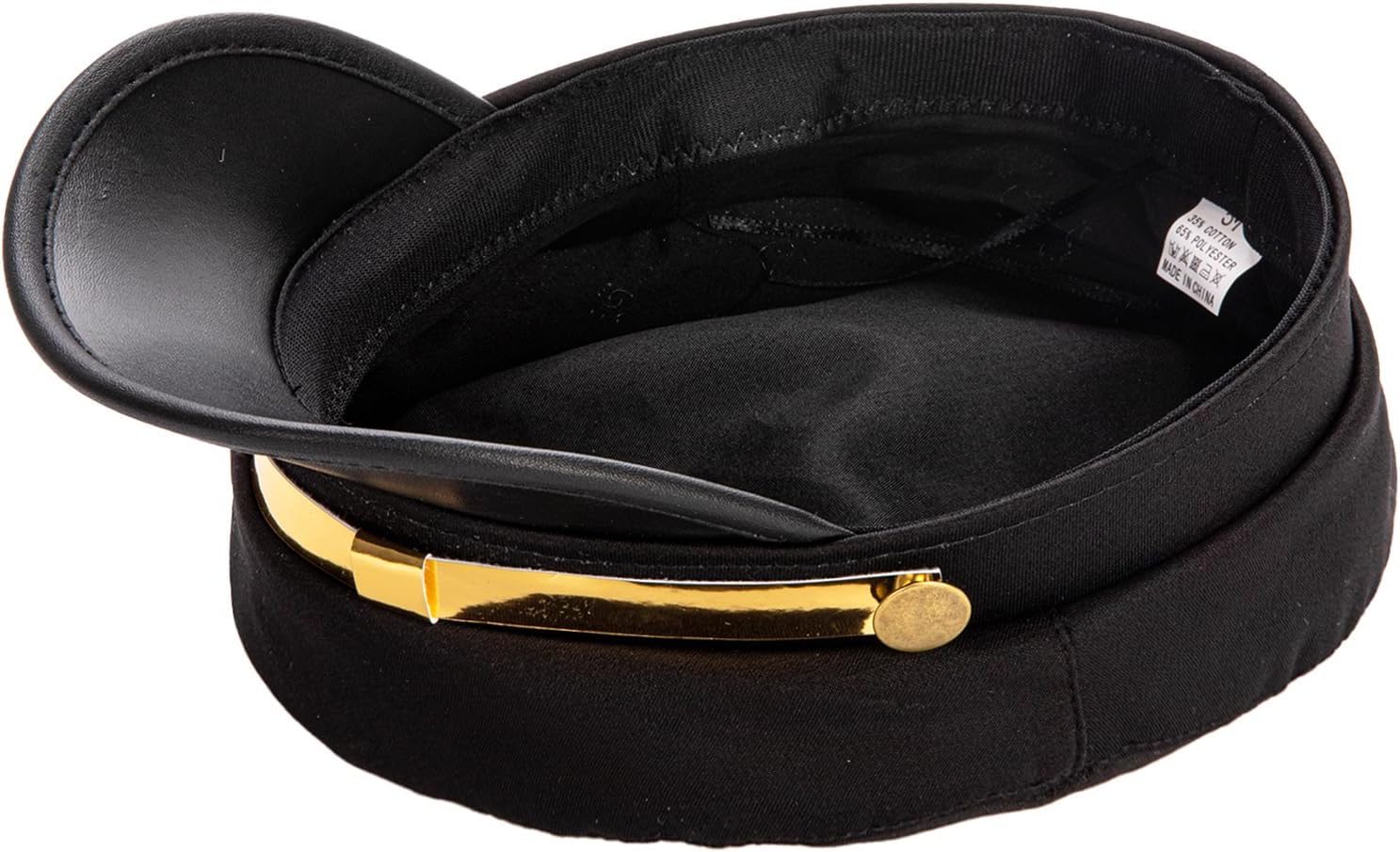 Women's Yacht Captain Sailor Hat, PU Material Newsboy Hat, Stylish Biker Hat, Baker Boy Hat, Peaked Beret - Image 4